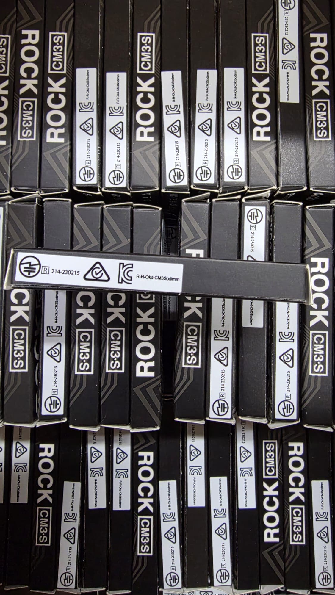 Lot of 100 boxed Radxa ROCK CM3-S Pi-CM-pin-compatible modules from distributor over-stock